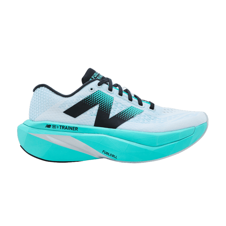 New Balance FuelCell SuperComp Trainer v3 'Cyber Jade' White/Cyber Jade