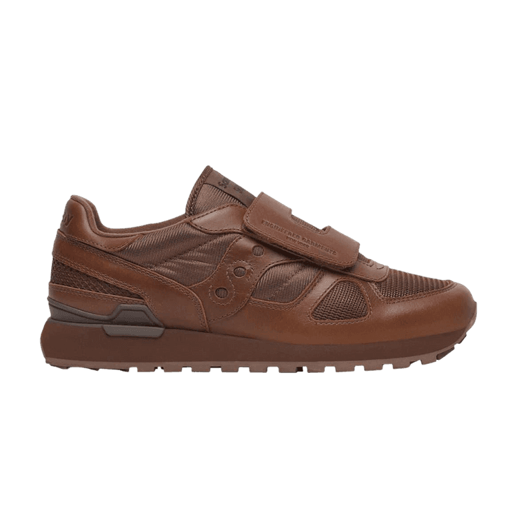 Engineered Garments x Saucony Shadow Double Velcro 'Brown' Brown/Brown