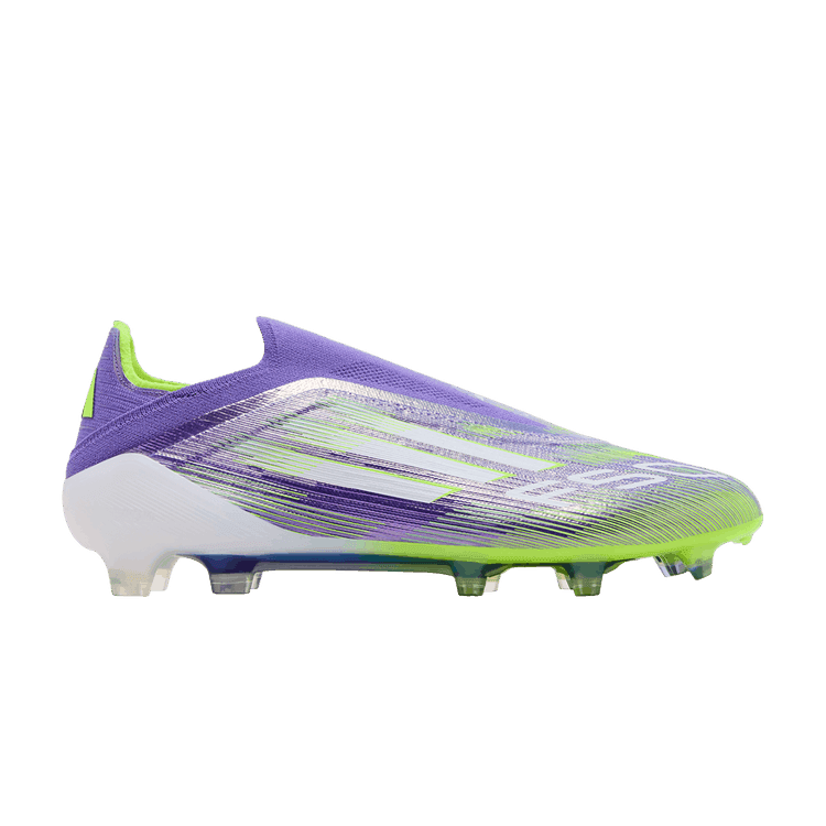 adidas Adizero F50 Elite Laceless FG 'Radiant Blaze Pack' Purple Rush/Cloud White/Lucid Lemon