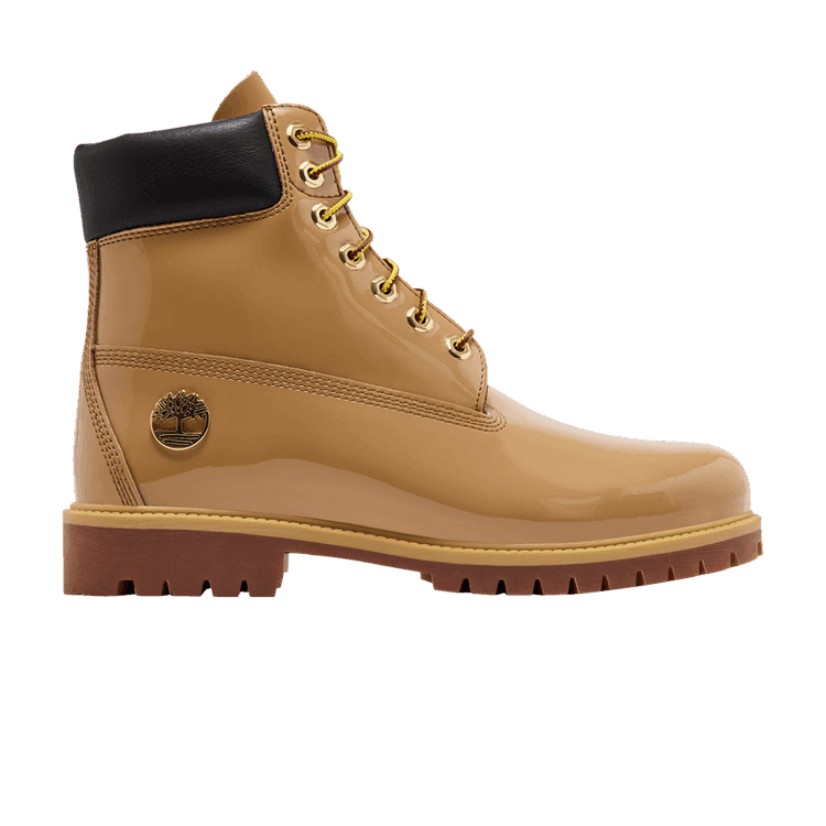 Timberland 6 Inch Premium Waterproof Boot Patent 'Wheat' Finch/Wheat