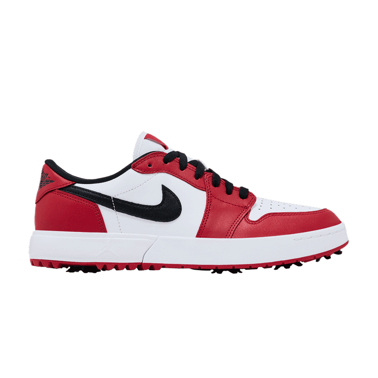 Air Jordan 1 Low Golf Spike 'Chicago' Varisty Red/Black-White