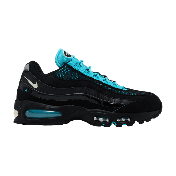 Nike Air Max 95 'Big Bubble - Scorpion' Black/Chrome-Gamma Blue-Metallic Silver
