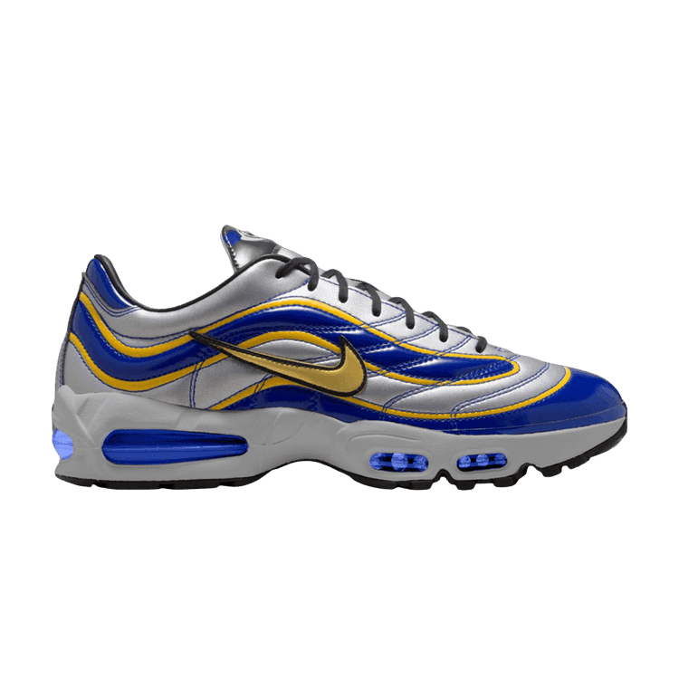 Nike Air Max Joga Bonito R9 'Metallic Silver Varsity Maize' Metallic Silver/Varsity Maize/Varsity Royal/Black