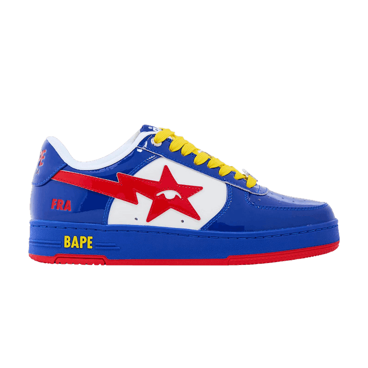 KidSuper x Bape Sta 'SuperBape Cup - France' Blue/White/Yellow
