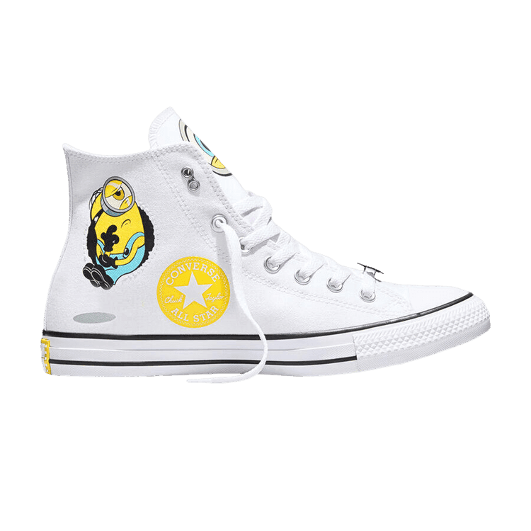 Minions x Converse Chuck Taylor All Star Hi 'White Yellow' White/Yellow/White