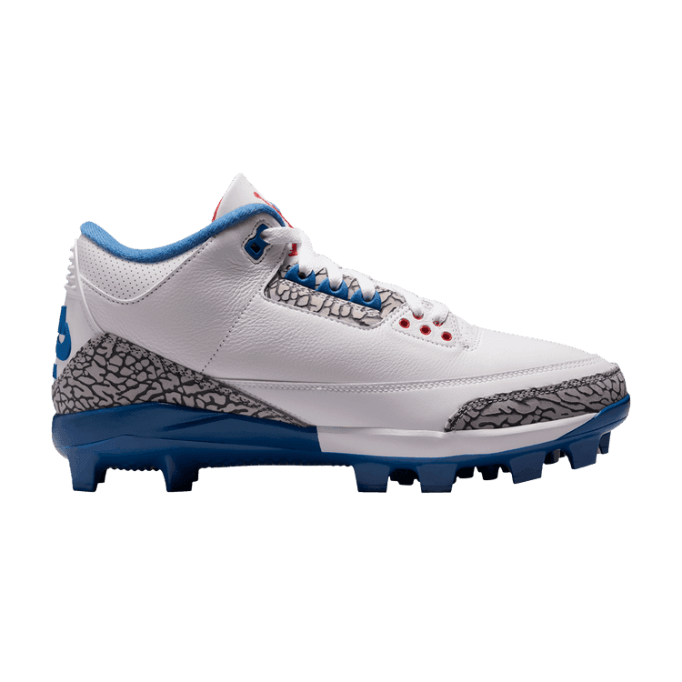 Air Jordan 3 Retro MCS 'True Blue' White/Fire Red-True Blue-Cement Grey-Anthracite