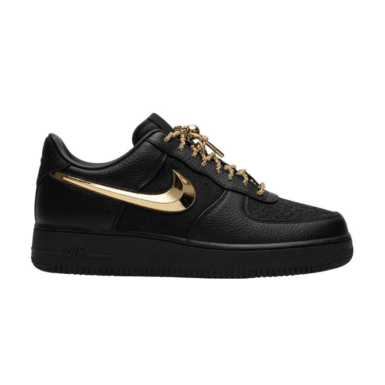 Victor Solomon x Nike Air Force 1 Low 'ASW' Black/Black-Metallic Gold