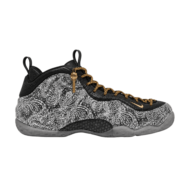 Victor Solomon x Nike Air Foamposite One 'ASW' Black/Metallic Gold-Black