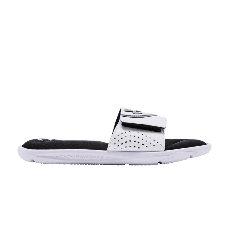 Under Armour Ignite 6 Slide 'White Black' White/Black