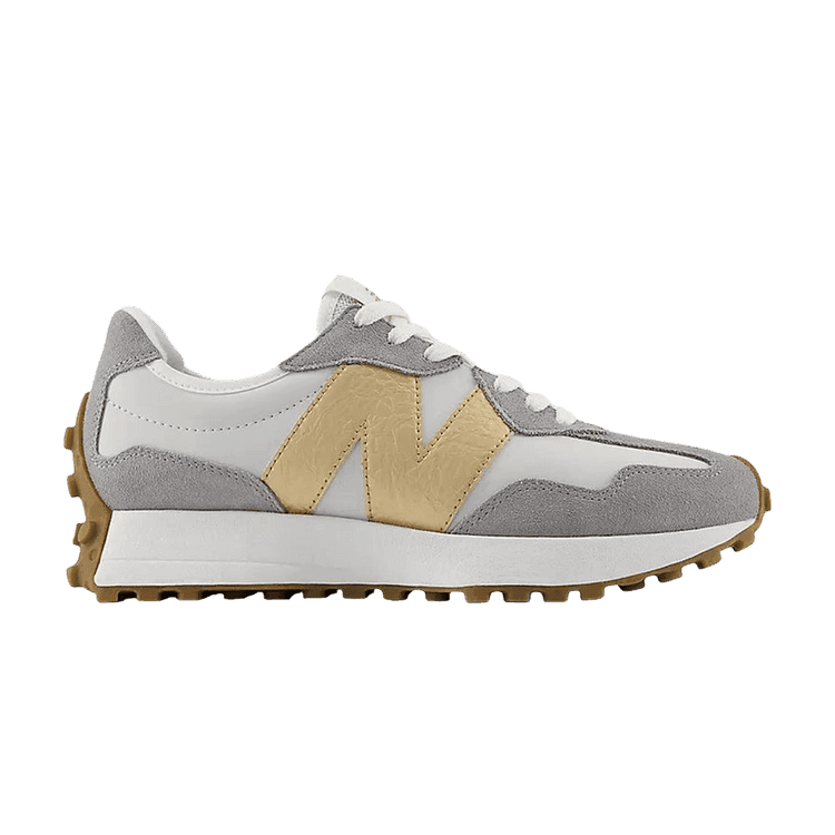 New Balance Wmns 327 'Gold Metallic' Gold Metallic