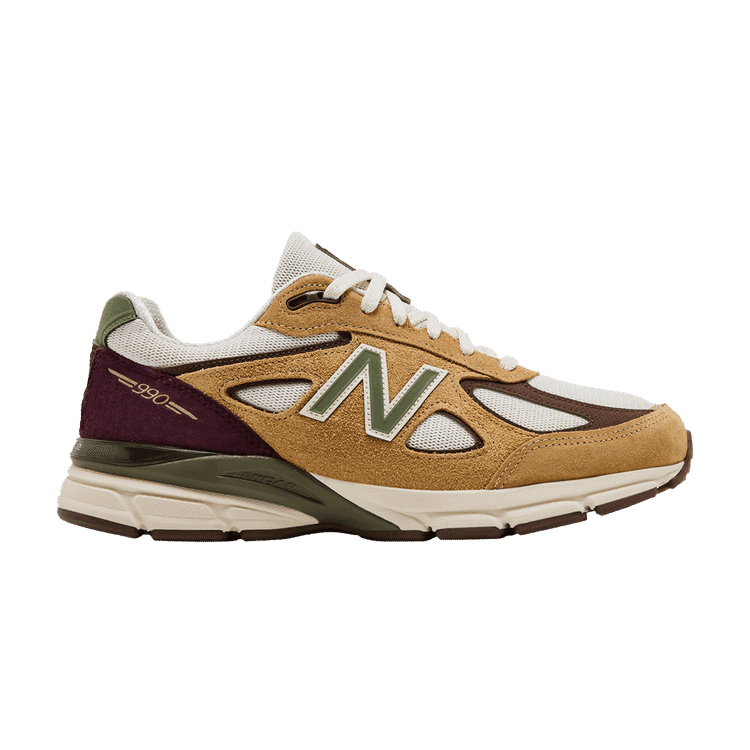 CNCPTS x New Balance 990v4 Made in USA 'Patina' Pumpernickel/Dark Olivine